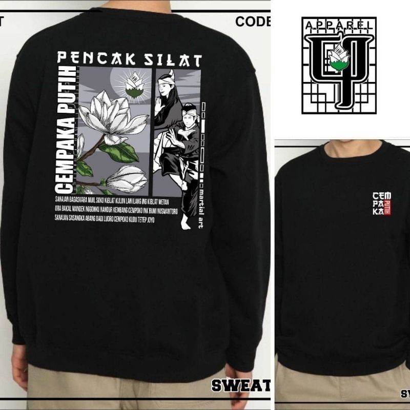 [NMDS COMPANY] PREMIUM CREWNECK Sweater PSCP Sweater CP Martial Art Sweater Pencak Silat