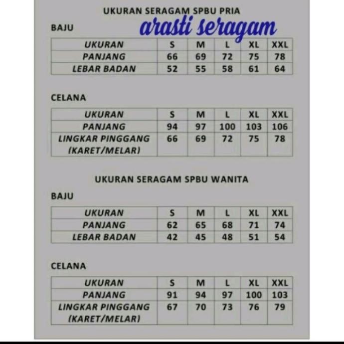 Seragam Pengawas Spbu Pertamina
