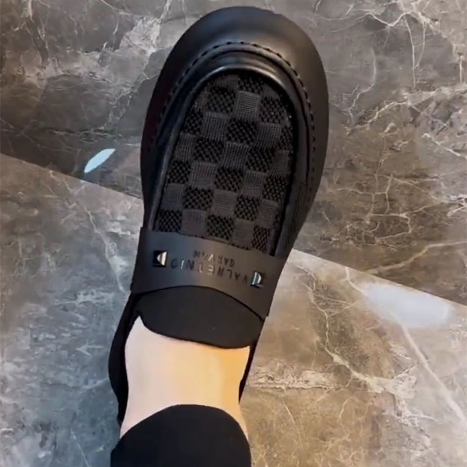 Sepatu Borad Kasual Olahraga Pria, Sepatu Deodoran Sol Tebal