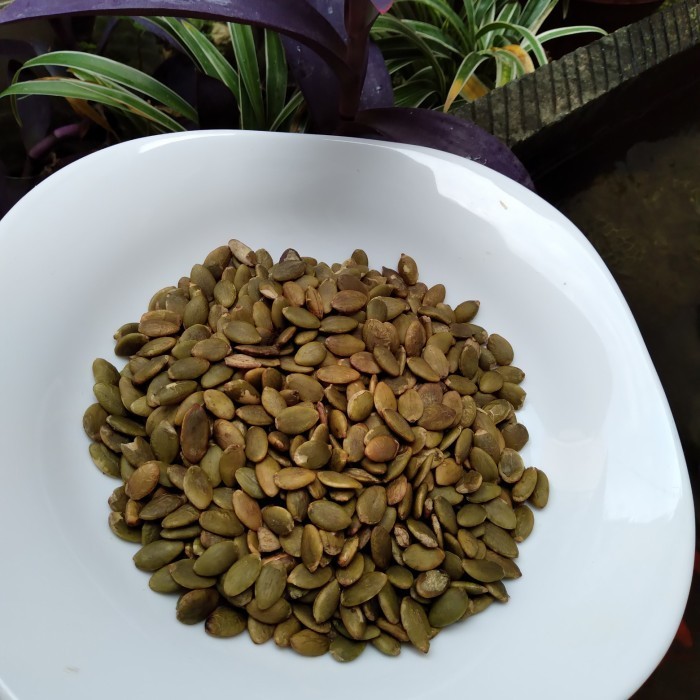 

FREE ONGKIR PUMKIN SEED ROASTED 500gram , PUMKIN SEED PANGGANG 500gram