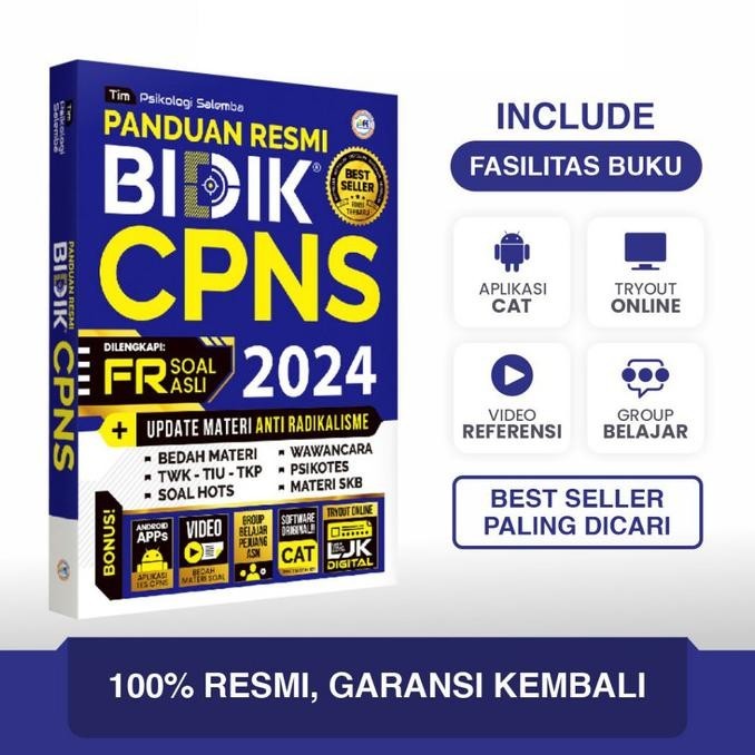 

Buku Tes CPNS 2023 2024 / Panduan Resmi Bidik CPNS 2024