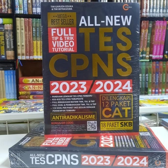 

BUKU ALL NEW TES CPNS 2023 2024 ,ORIGINAL, THE KING BEST SELLER