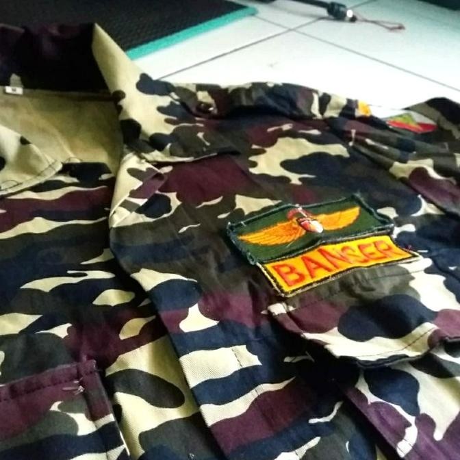 Seragam Pdl Banser Nu Loreng Nasional