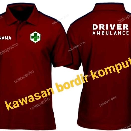 Seragam Driver Ambulance Kaos Driver Ambulance Pdh Driver Ambulance