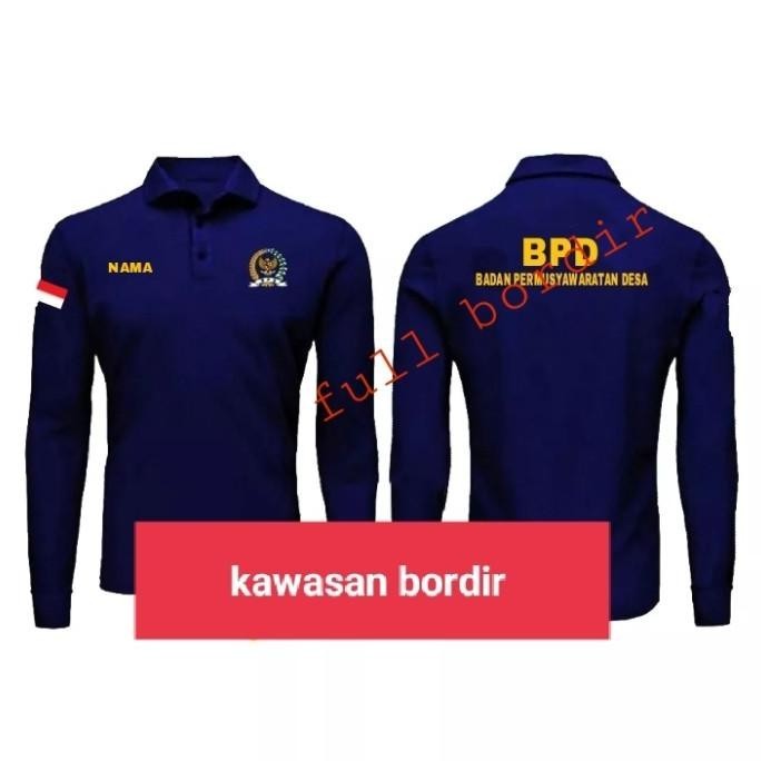 Terbaru Seragam Bpd Kaos Bpd Baju Bpd Pdh Bpd Full Bordir Komputer..