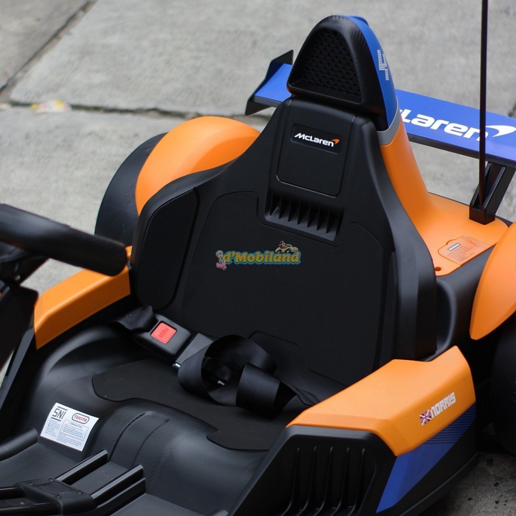 mainan anak gokart yukita bdm 0930 licence mclaren