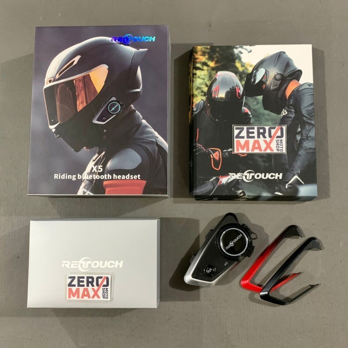 Interkom Intercom Helm Retouch X5 Bluetooth Headset