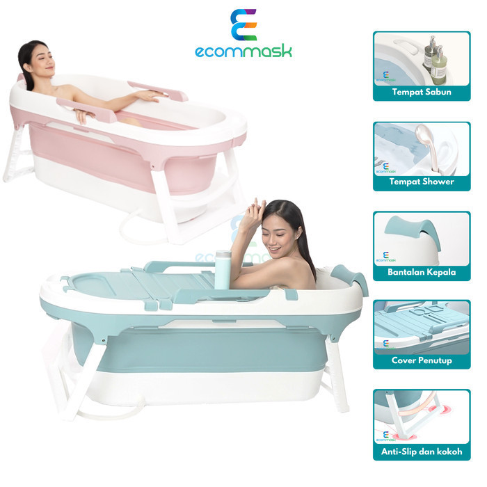 Bathtub Portable Dewasa / Bak Mandi Lipat