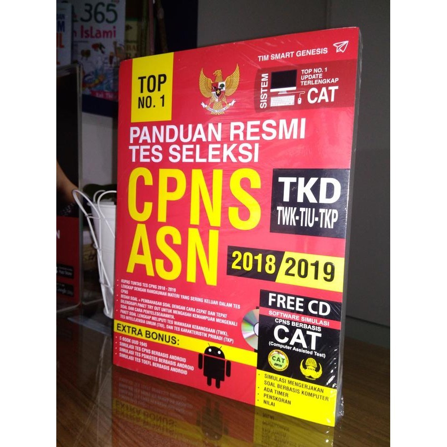 

TOP NO. 1 PANDUAN RESMI TES SELEKSI CPNS ASN 2018 - 2019
