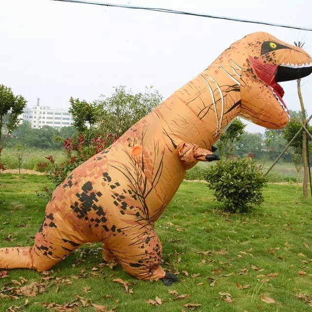 Kostum Trex Dinosaurus Dewasa / Kostum Trex Pompa Angin