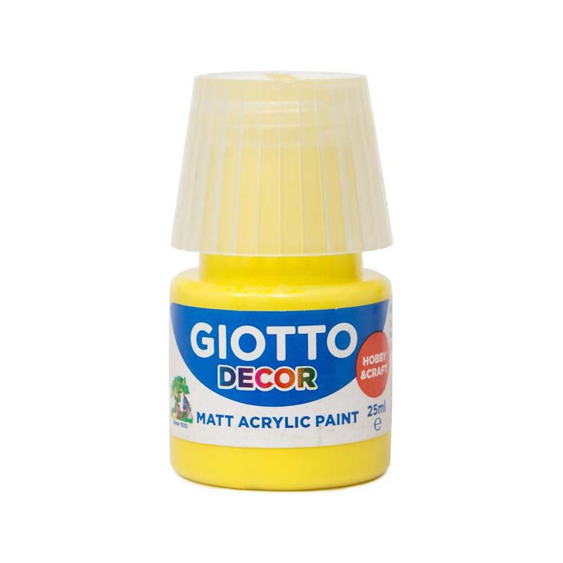 

Giotto Decor Acrylic 25 Ml Primary Yellow