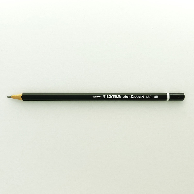 

Lyra-Graphite Pencil Art Design 4B (669-4B)