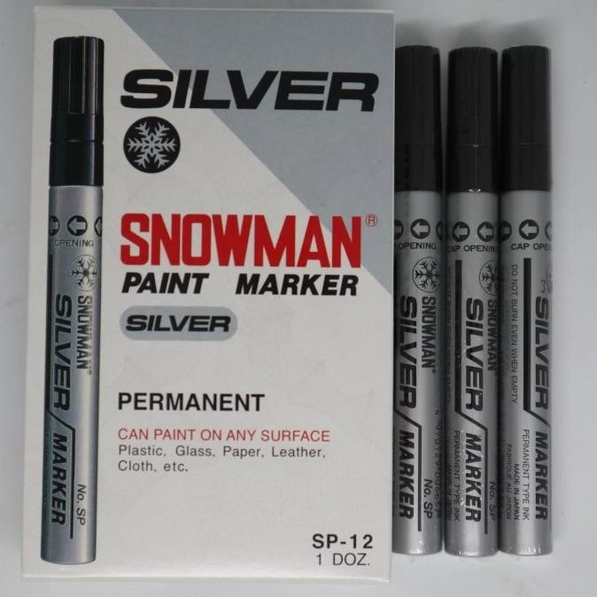 

Paint Marker Snowman