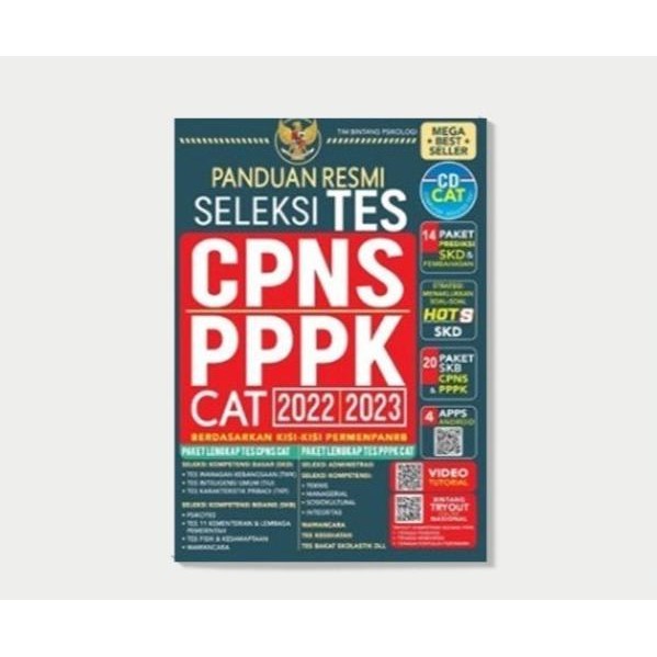 

BUKU PANDUAN RESMI SELEKSI TES CPNS & PPPK CAT 2022/2023 Ori baru