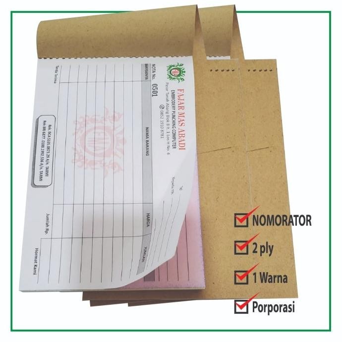 

Nota /Bon Custom + Nomorator + Porporasi