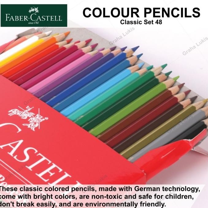 

Faber Castell Classic Pensil 48 Warna