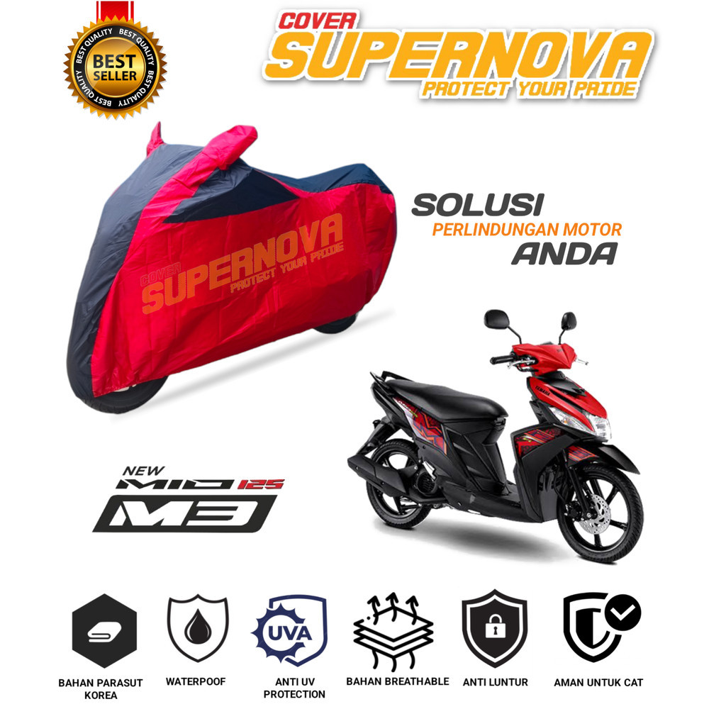 sarung motor yamaha mio m3 cover motor yamaha mio m3