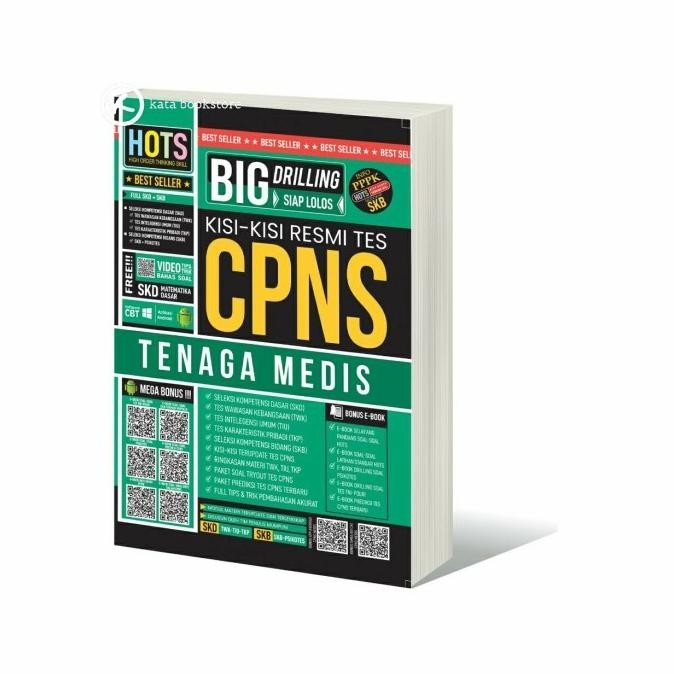 

Buku BIG DRILLING KISI-KISI RESMI TES CPNS TENAGA MEDIS