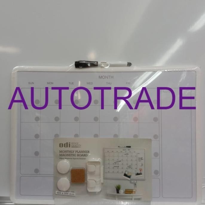 

Odi Papan Magnet Agenda Bulanan Monthly Planner Board Magnetic