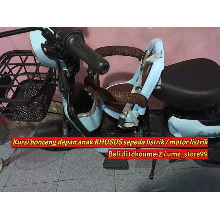 Kursi Anak Bonceng Depan Motor Matic Motor Listrik Sepeda Listrik