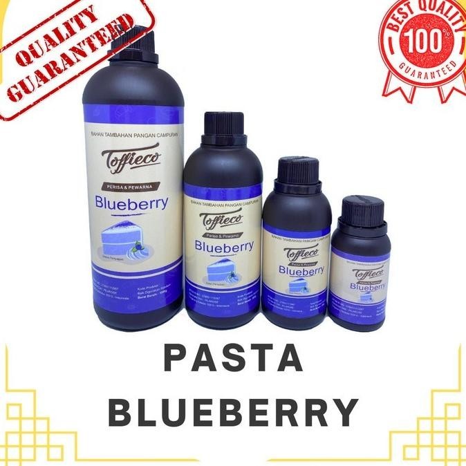 

Perisa Dan Pasta Blueberry Toffieco 500 Gram