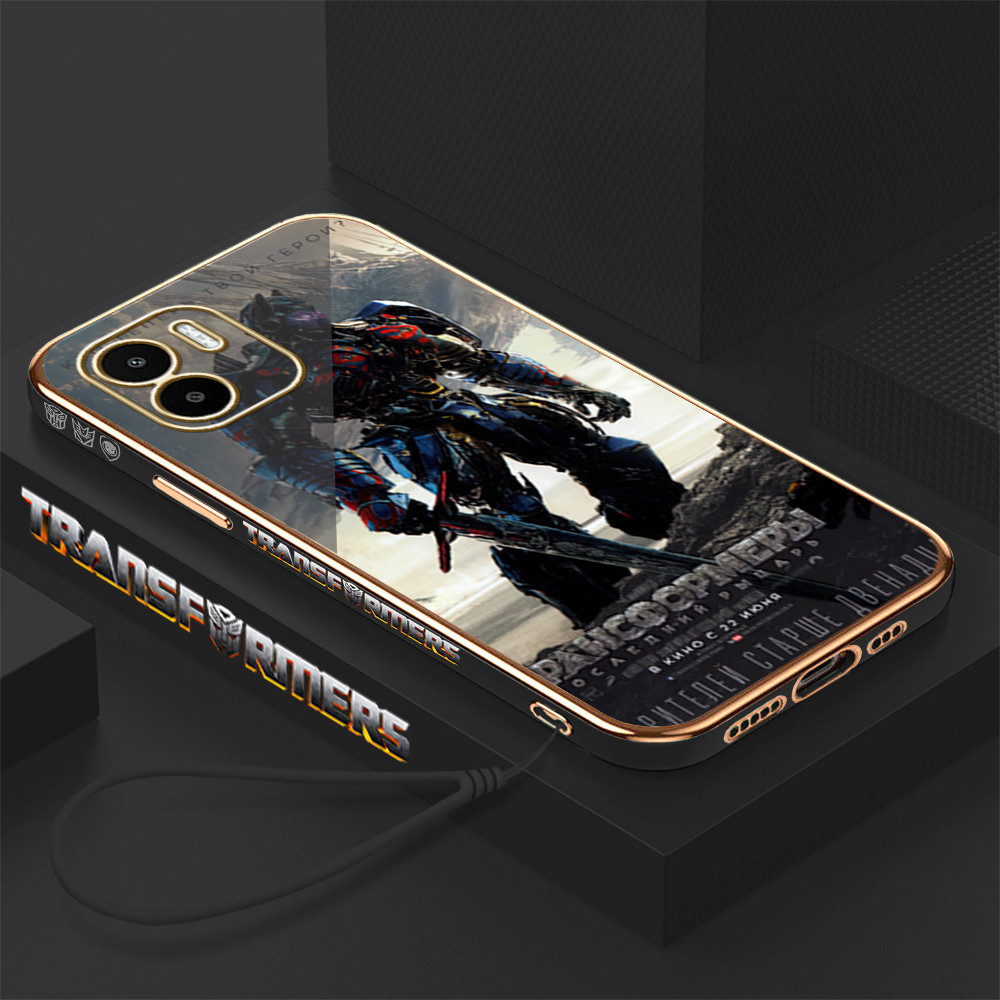 [Pengiriman lokal] XiaoMi 11x Redmi A1 A2 K40 Pro Ultra K40S S2 Y2 Casing Ponsel Pola Transformers O