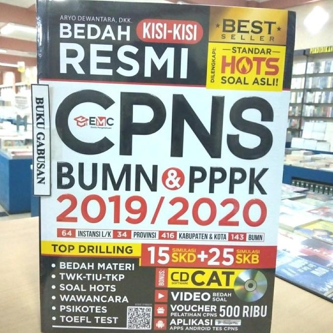 

BUKU BEDAH KISI-KISI RESMI CPNS BUMN&PPPK 2019/2020-ARYO DEWANTARA ns