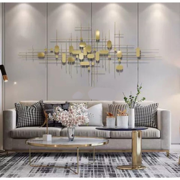 Wall Decor Hiasan Dinding Ruang Tamu Unik Mewah