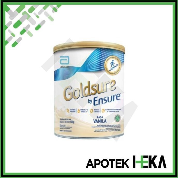 

Goldsure by Ensure 400 g / 900 g - Susu Nutrisi Dewasa Masa Pemulihan H24S