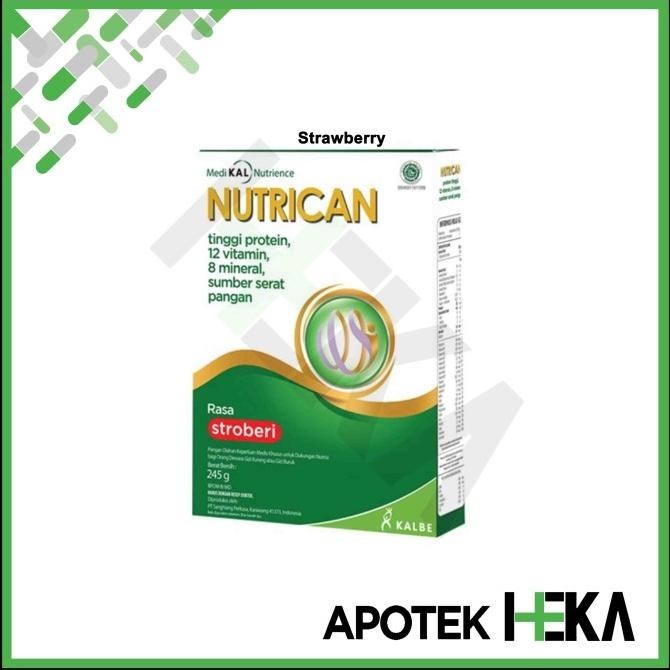 

Nutrican 245 g - Susu Kanker Nutrisi Tinggi Protein dan Energi H24S