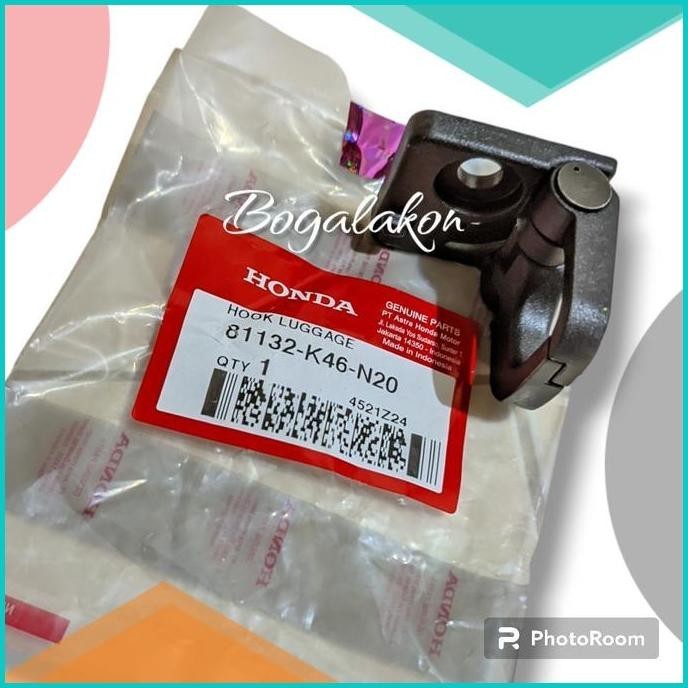 gantungan pengait cantolan barang Vario 110 Supra x 125 fi original 13