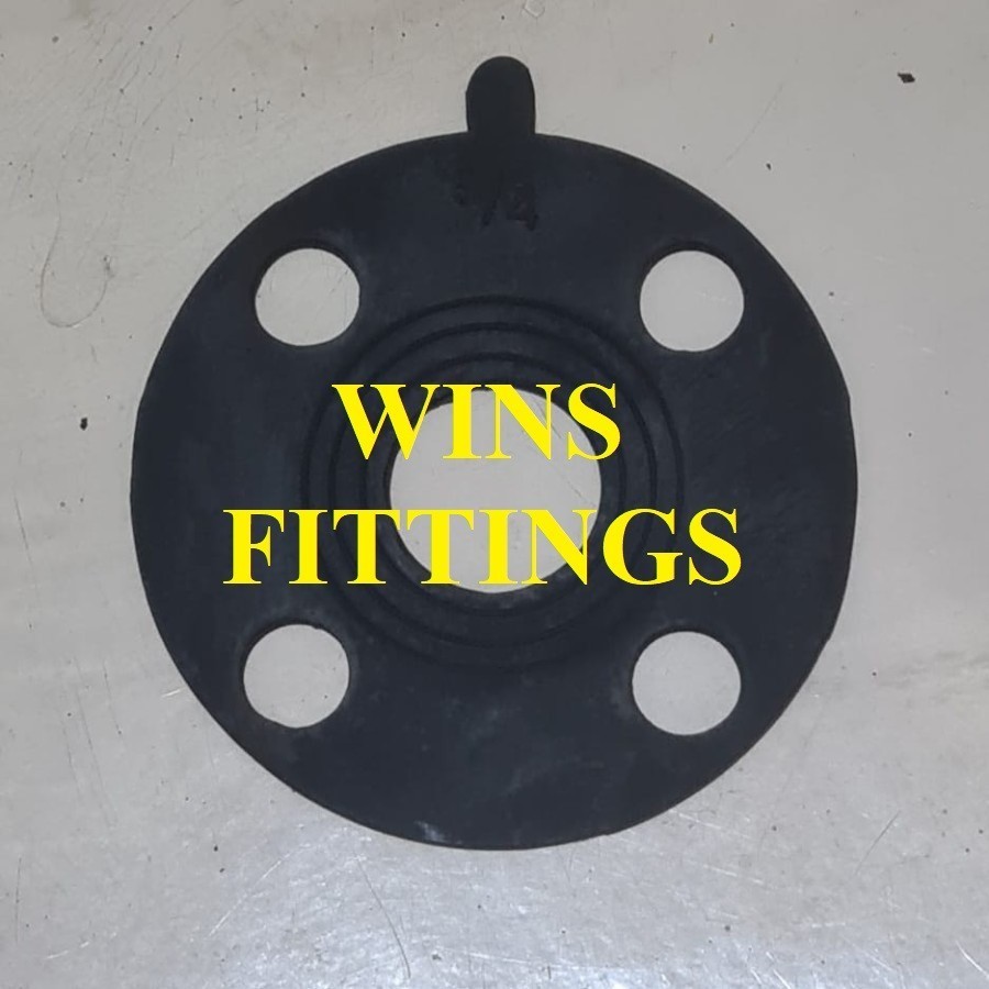 Seal Gasket Flange 12" inch 10K Paking Packing karet flens 3mm JIS Stainless JIS10k las Plange SS 30