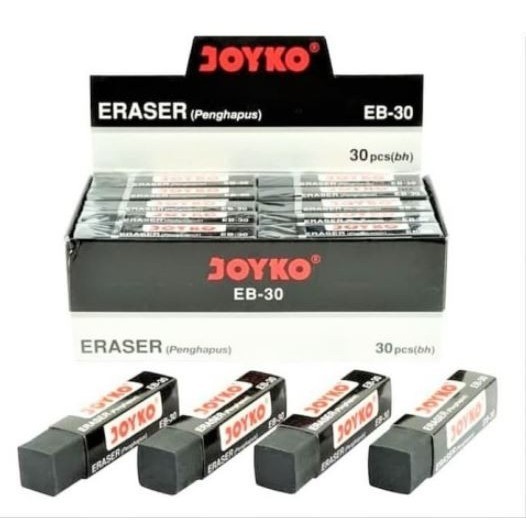 

Terlaris PENGHAPUS JOYKO (1pak= 30pc) / PENGHAPUS PENSIL EB 30 / ERASER SALE