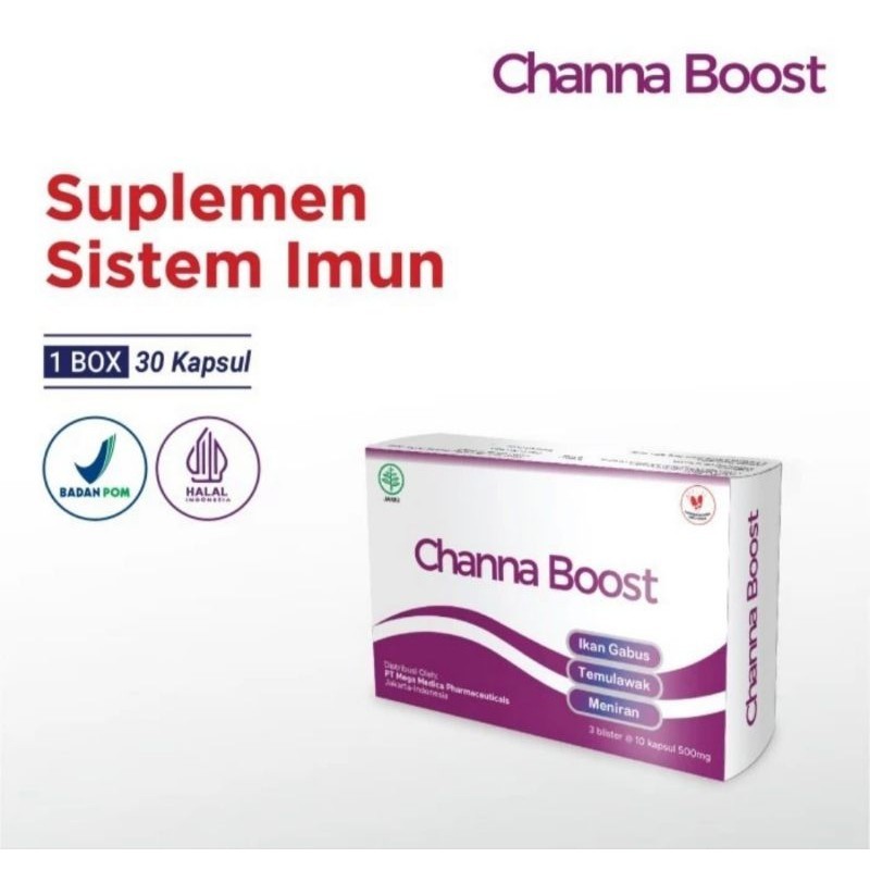 Channa Boost box 30 Kapsul