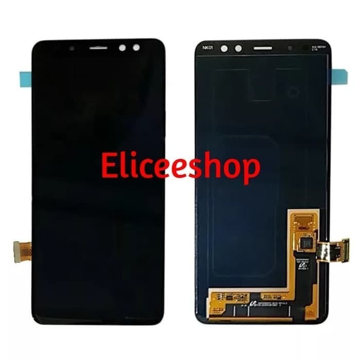 LCD TOUCHSCREEN SAMSUNG A8 2018 ORI OLED