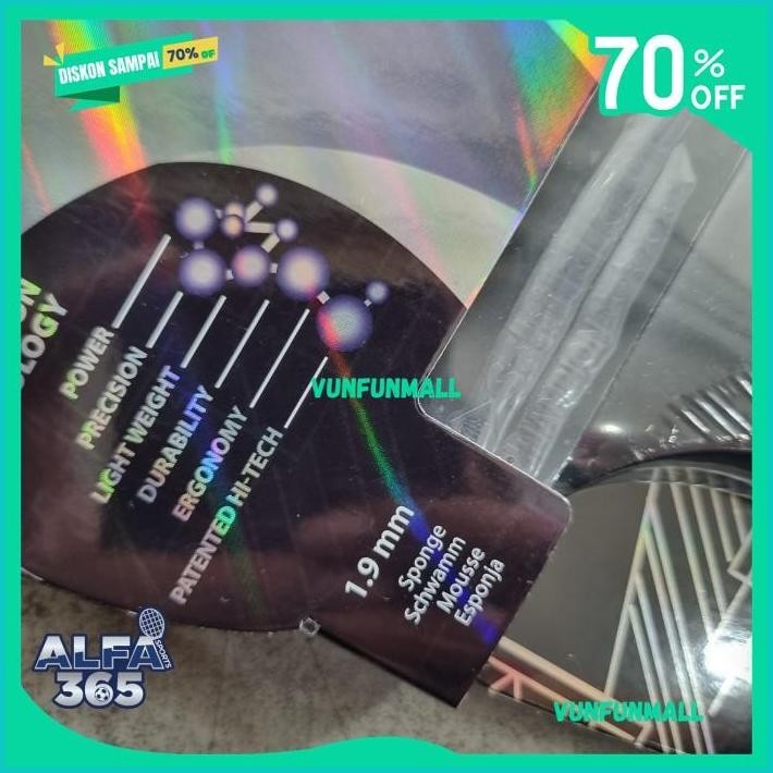 DONIC SCHILDKROT CARBOTEC 900 BAT BET PINGPONG TENIS MEJA KUALITAS BERKELAS 