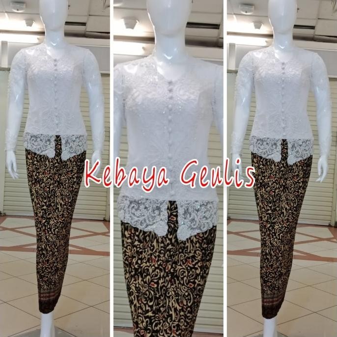set kebaya natural kebaya pesta kebaya modern kerah sunda termurah