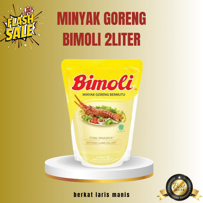 

MINYAK GORENG BIMOLI KLASIK KEMASAN POUCH 2 LITER