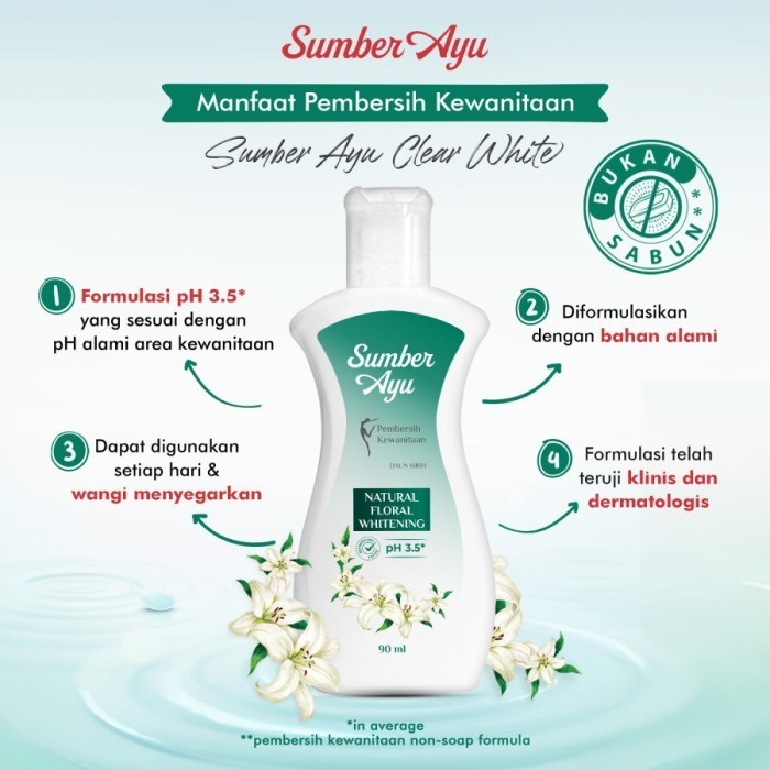

SUMBER AYU FEMININE HYGIENE WASH NATURAL FLORAL WHITENING