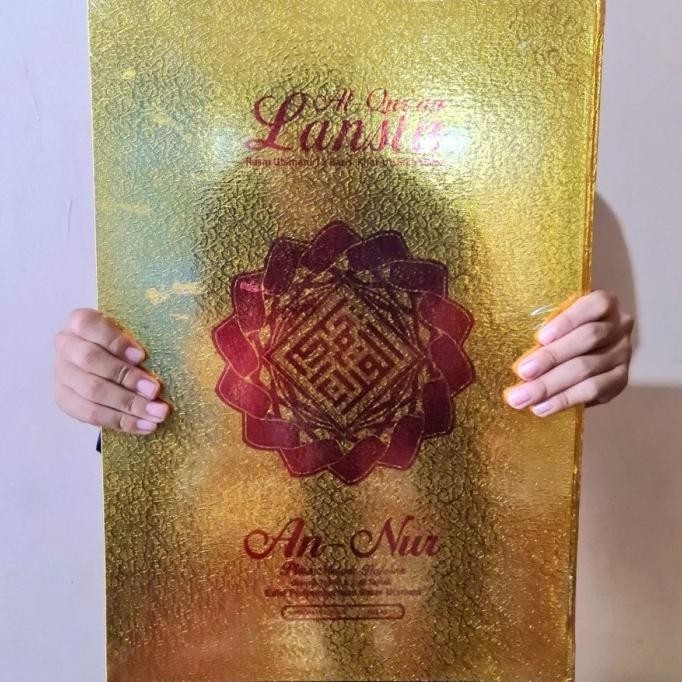 

Al-Quran Lansia An-Nur Emas Uk A3 Utsmani 15 Baris Alquran AnNur Jumbo
