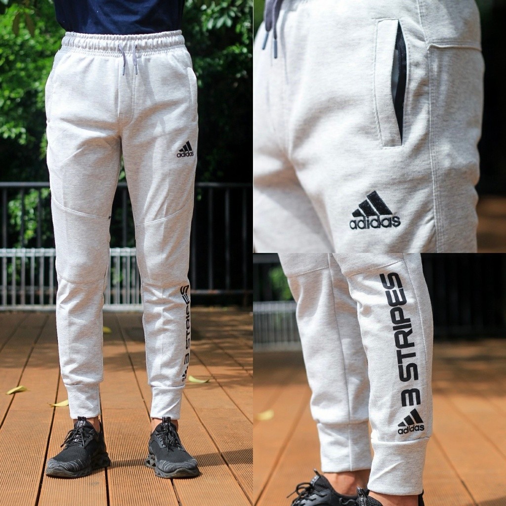 [PREMIUM] BEST PRODUCT Celana Jogger Sweatpants Training Adidas / Celana Jogger Panjang Pria Wanita