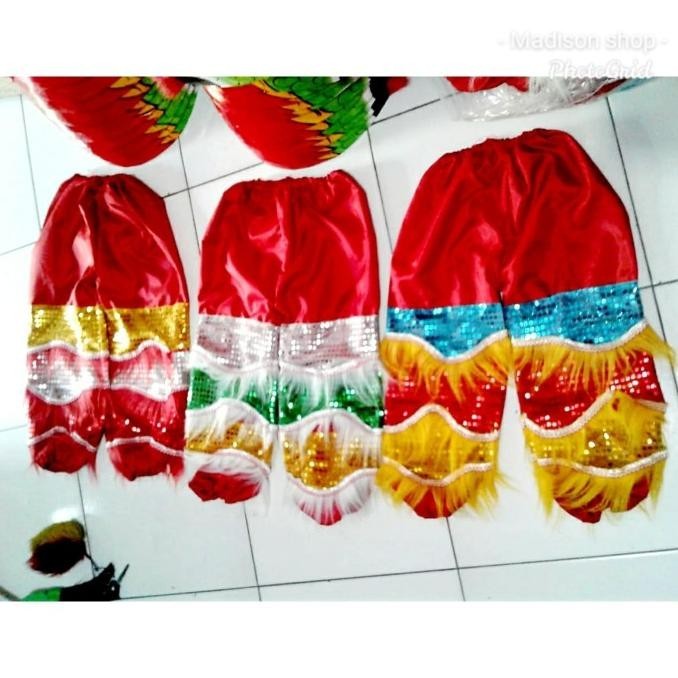 OLH - Celana Barongsai Remaja Dewasa Kostum Barongsay Murah Baju Barongsai TERLARIS