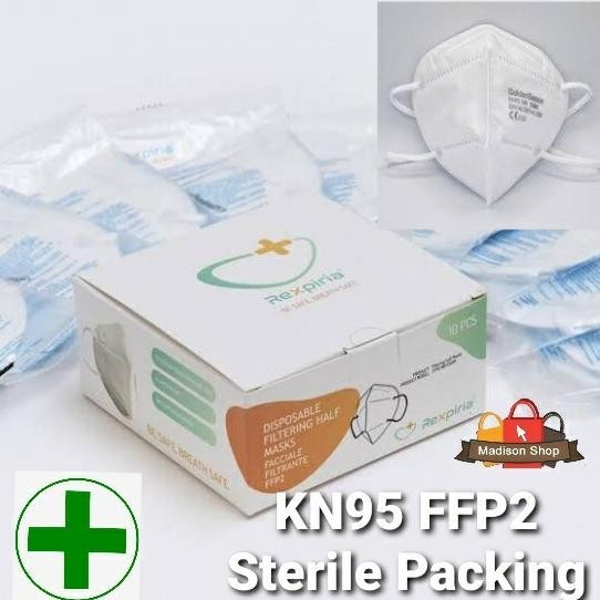 OLH - SALE Masker Medis KN95 FFP2 Rexpiria Masker Individual Steril Murah TERLARIS