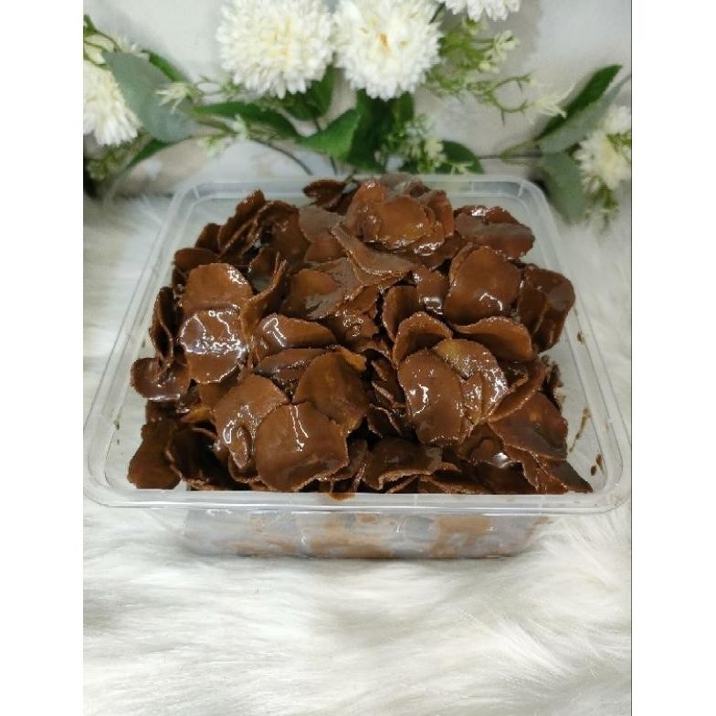 

Kripik Pisang Coklat Lumer 500 gr