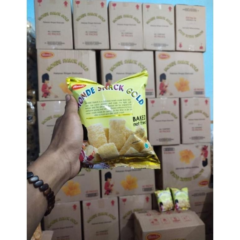 

Snack Gold Serena Monde 1 Dus Snack Sehat Cemilan Faiha Coklat