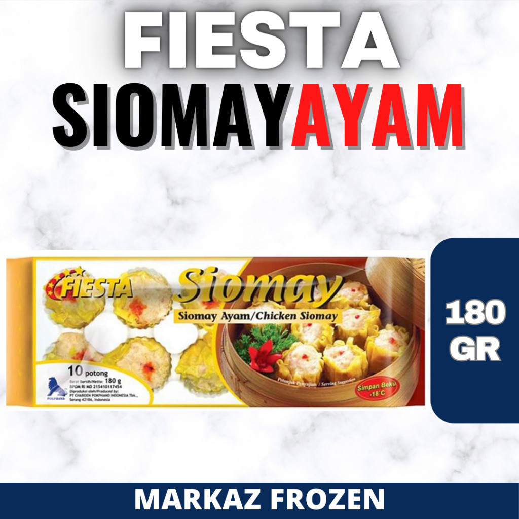 

FIESTA SIOMAY AYAM 180GR (30/Q)