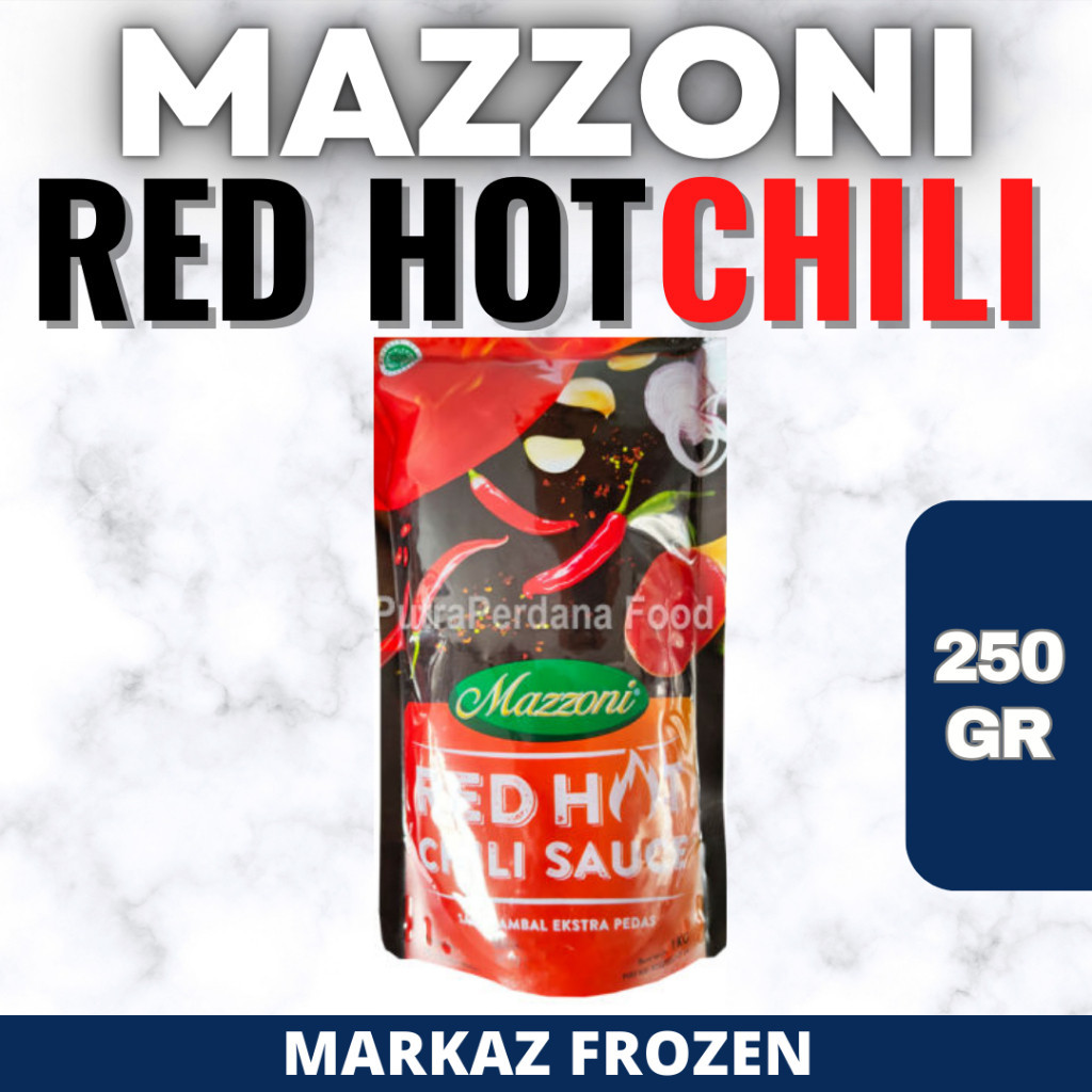 

MAZZONI RED HOT SAUCE 250GR (24/Q)