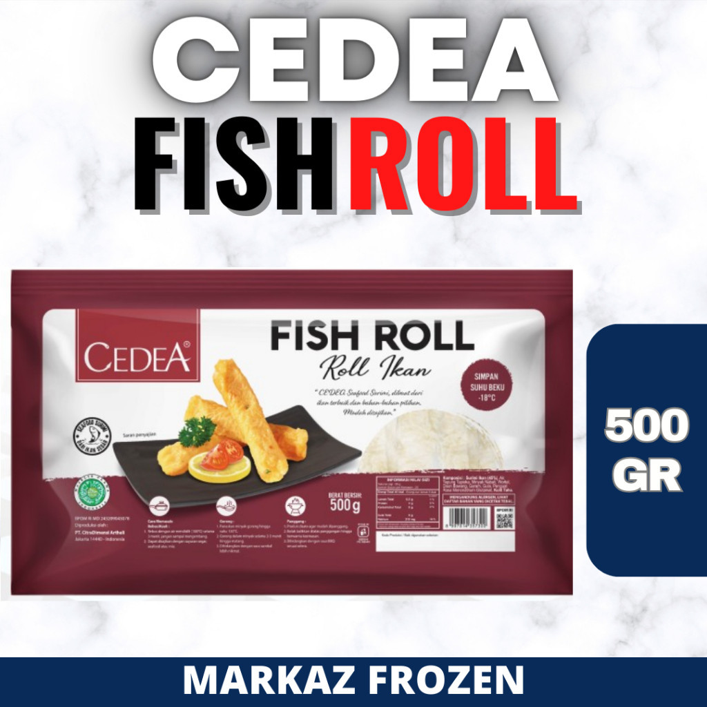 

CEDEA FISH ROLL 500GR (12/Q)