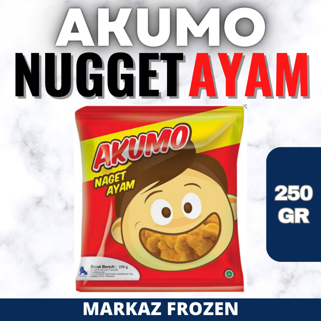 

AKUMO NUGGET 250GR (20/Q)