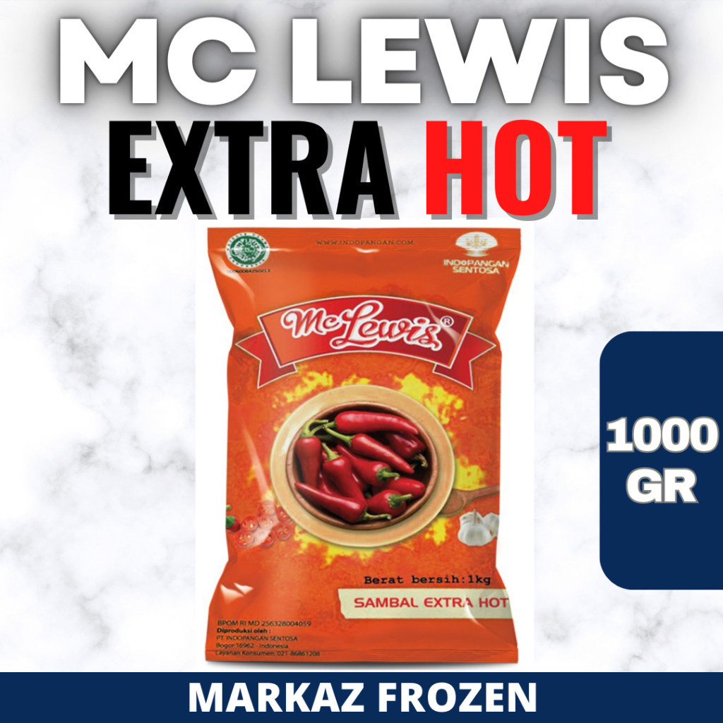 

MC LEWIS EXTRA HOT 1KG (12/Q)